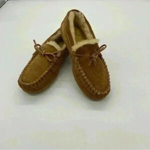 L.L. Bean Men's Wicked Good Moccasin Slippers Size 7M